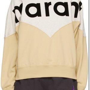 HOUSTON TWO TONE "MARANT" SWEATSHIRT.